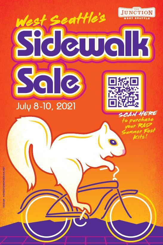The Sidewalk Sale is BACK July 810 Westside Seattle